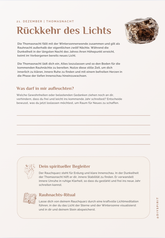 Crystal Year Online-Kurs - DIY SPIRIT #