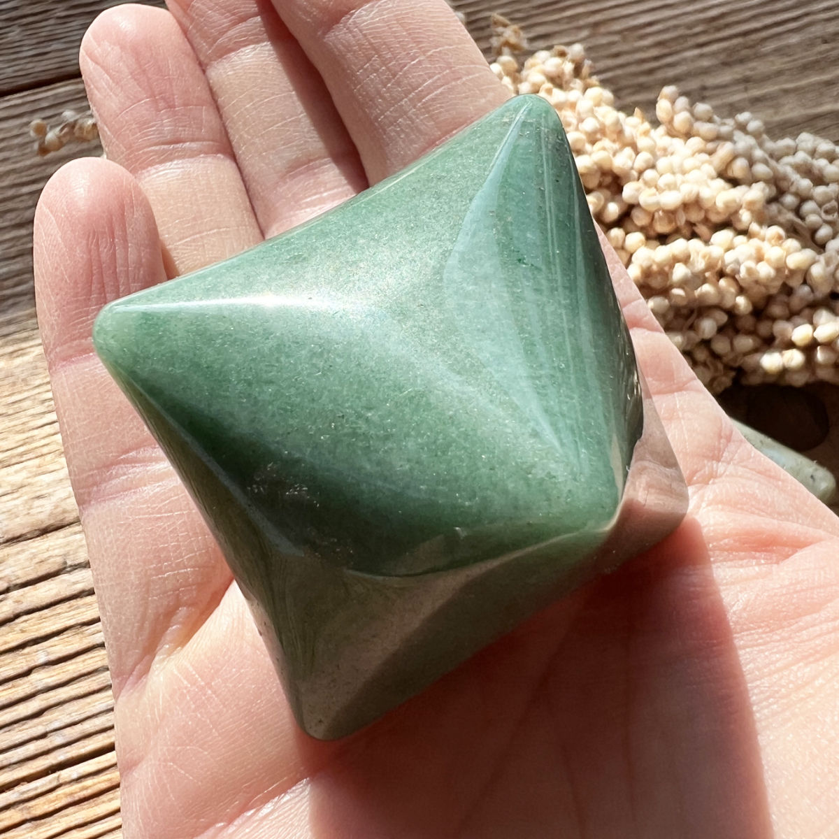 Aventurin Achtsamkeitskristall - DIY SPIRIT #