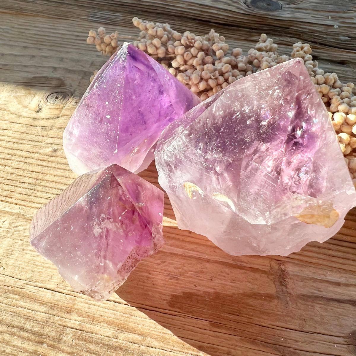 Amethyst Spitze (halbpoliert) - DIY SPIRIT