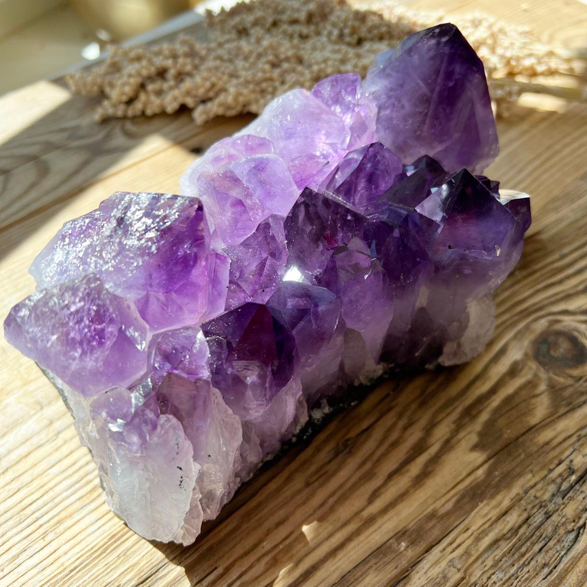 Amethyst Stufe (Super Extra Qualität, Unikate)