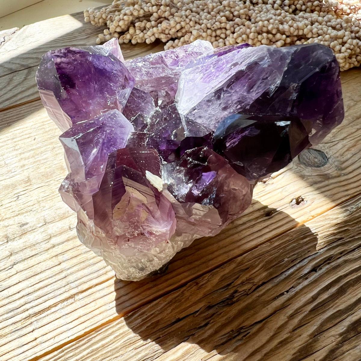 Amethyst Stufe (Super Extra Qualität, Unikate)