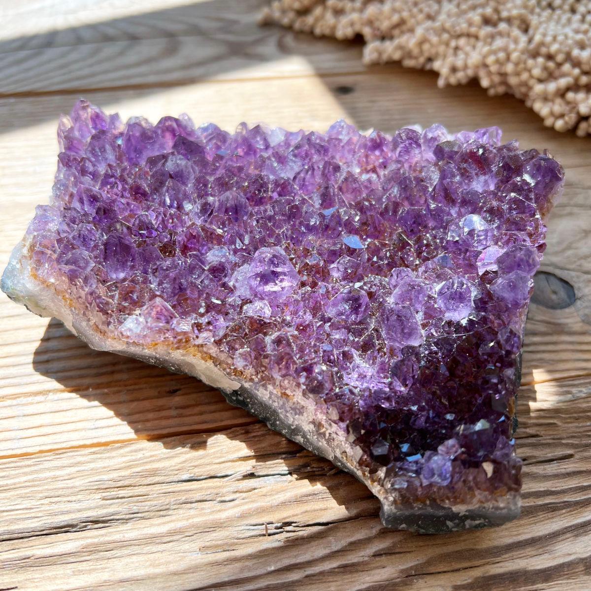 Amethyst Stufe (Super Extra Qualität, Unikate)