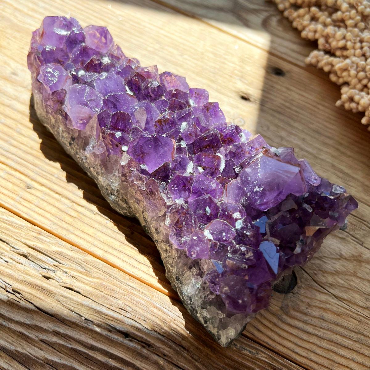 Amethyst Stufe (Super Extra Qualität, Unikate)