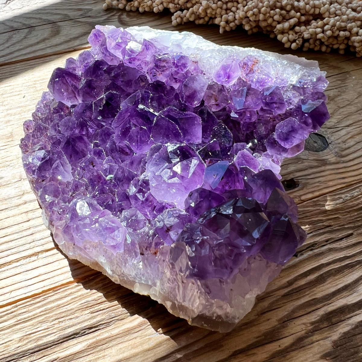 Amethyst Stufe (Super Extra Qualität, Unikate)
