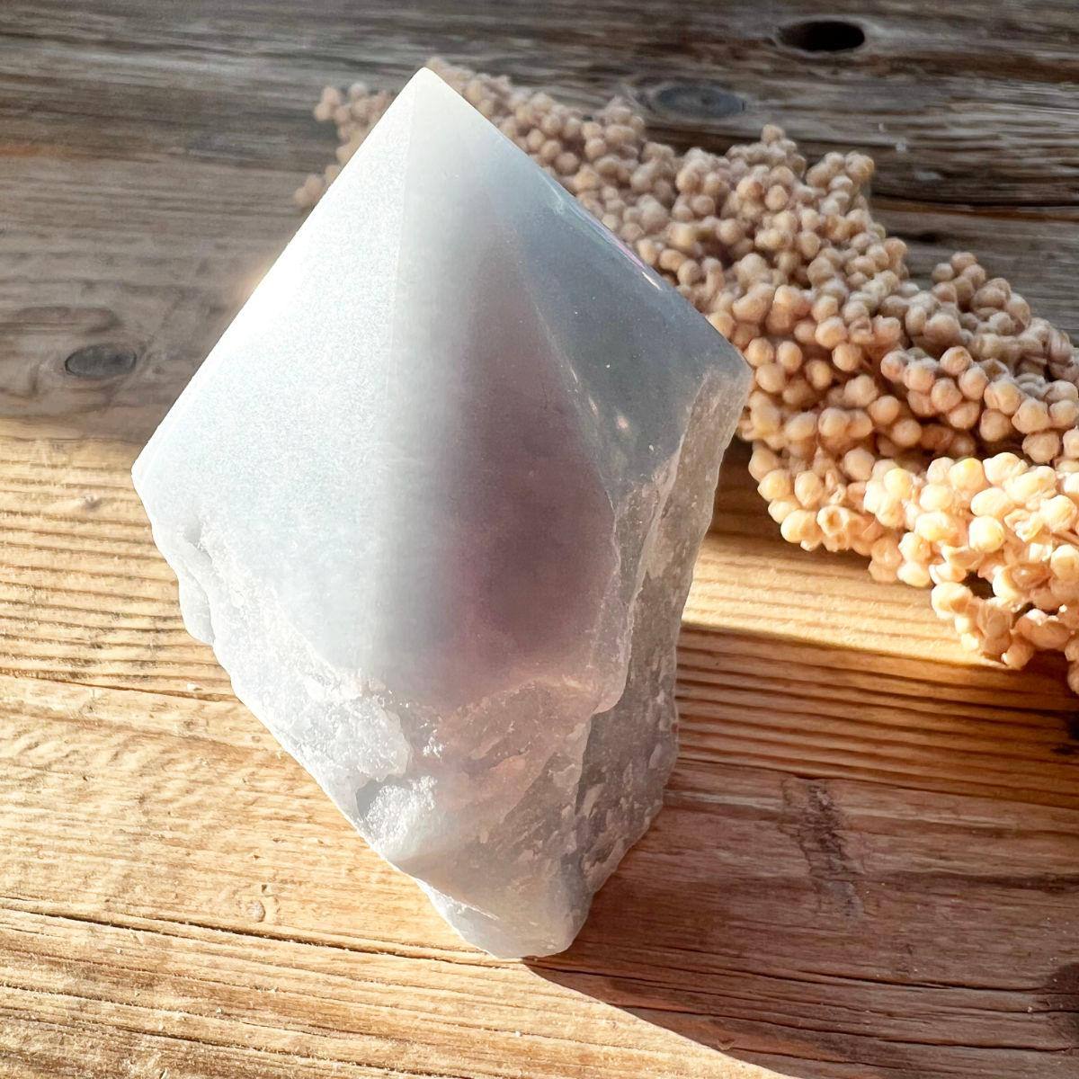 Angelit Spitze (halbpoliert) - DIY SPIRIT