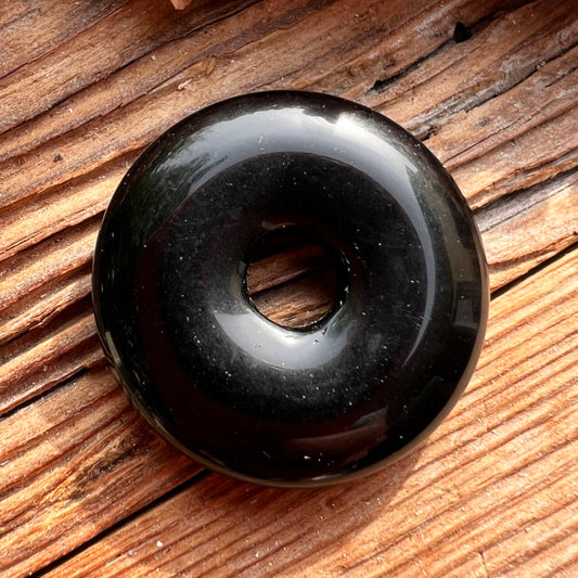 Onyx Donut-Anhänger