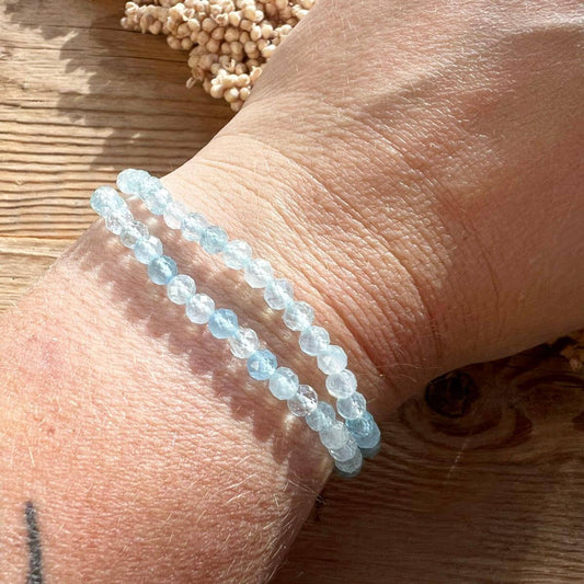 Aquamarin Armband - DIY SPIRIT #