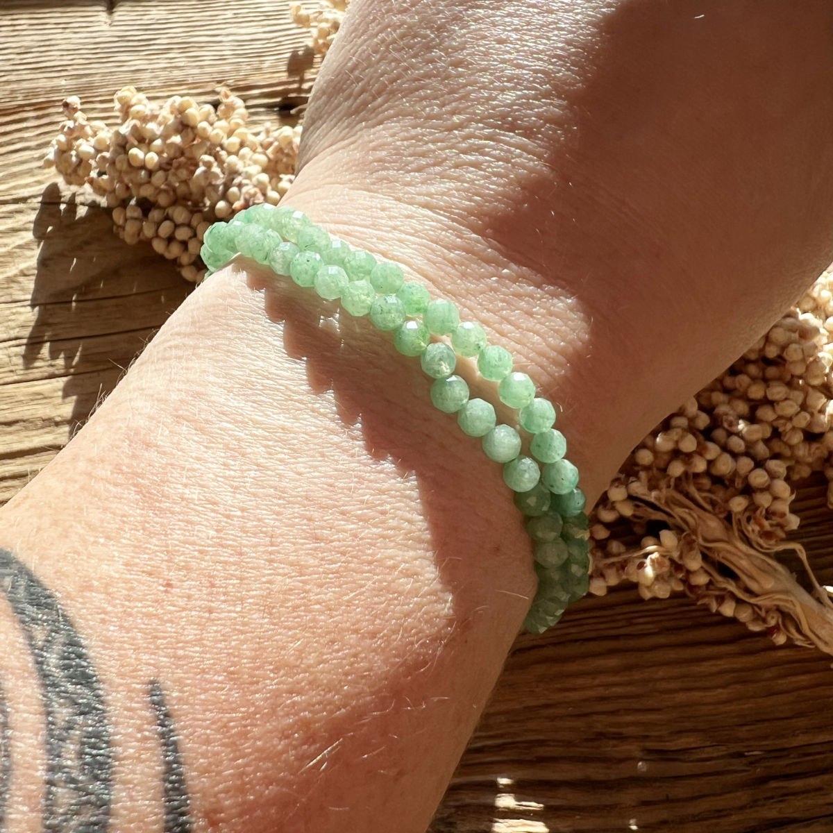 Aventurin Armband - DIY SPIRIT #