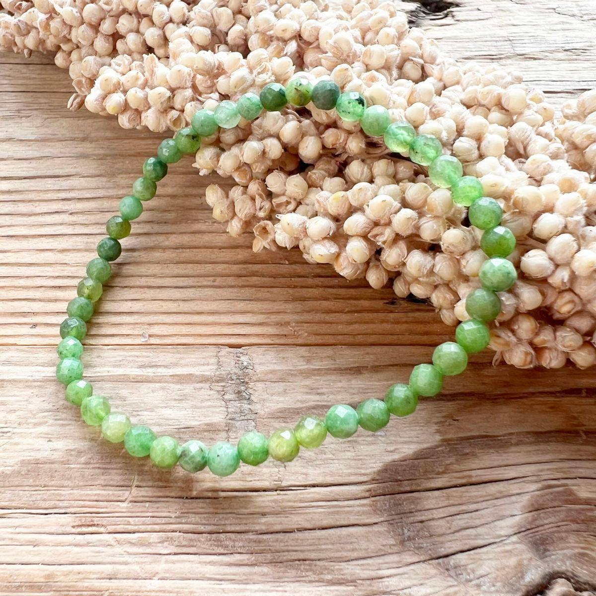 Chrysopras Armband