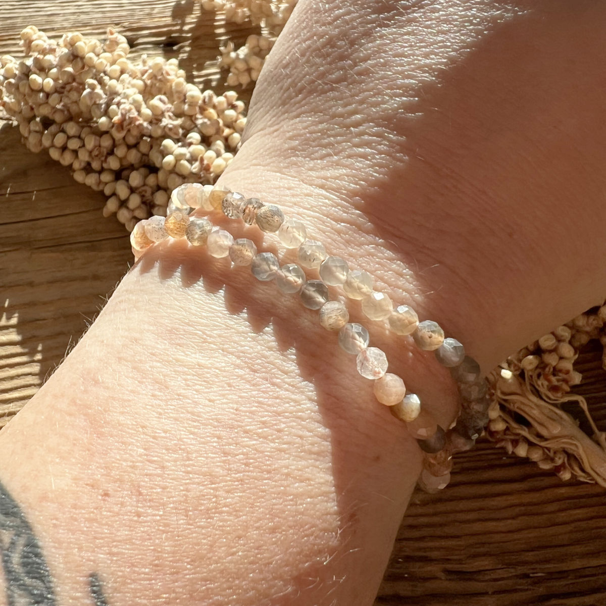 Mondstein (bunt) Armband - DIY SPIRIT #