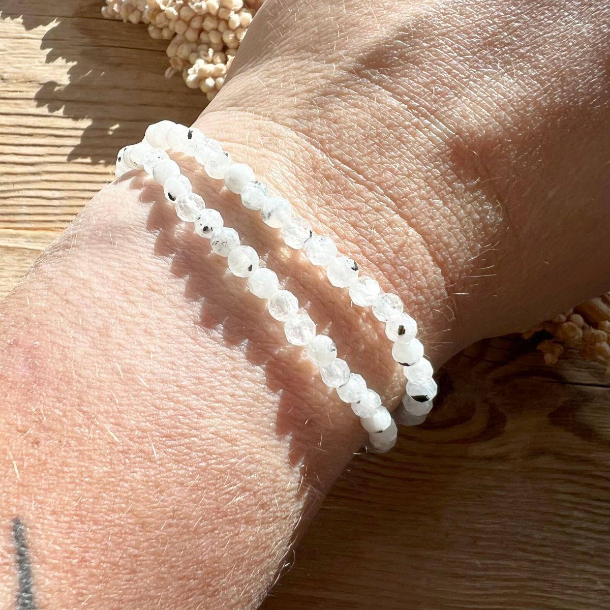 Mondstein (weiß) Armband - DIY SPIRIT #