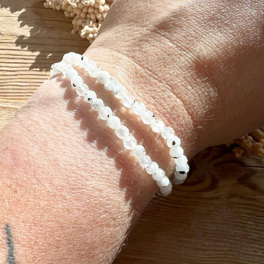 Mondstein (weiß) Armband - DIY SPIRIT #