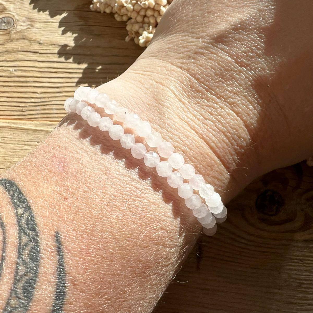 ROSENQUARZ Armband | Heilstein fr Liebe, Verbundenheit & Herzffnung DIY SPIRIT ROSENQUARZ Armband | Heilstein fr Liebe, Verbundenheit & Herzffnung DIY SPIRIT