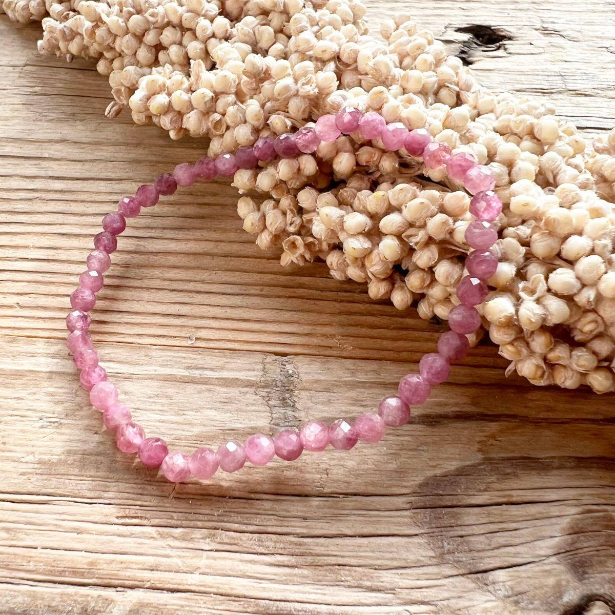 Turmalin (rosa) Armband
