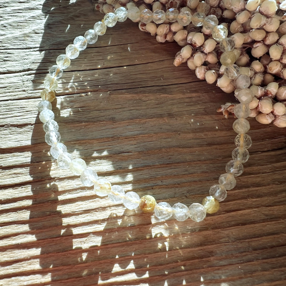 Rutilquarz Armband - DIY SPIRIT #