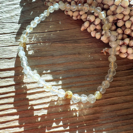 Rutilquarz Armband - DIY SPIRIT #