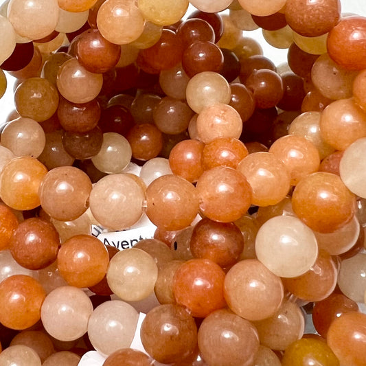 Aventurin (orange) Perlen - DIY SPIRIT #