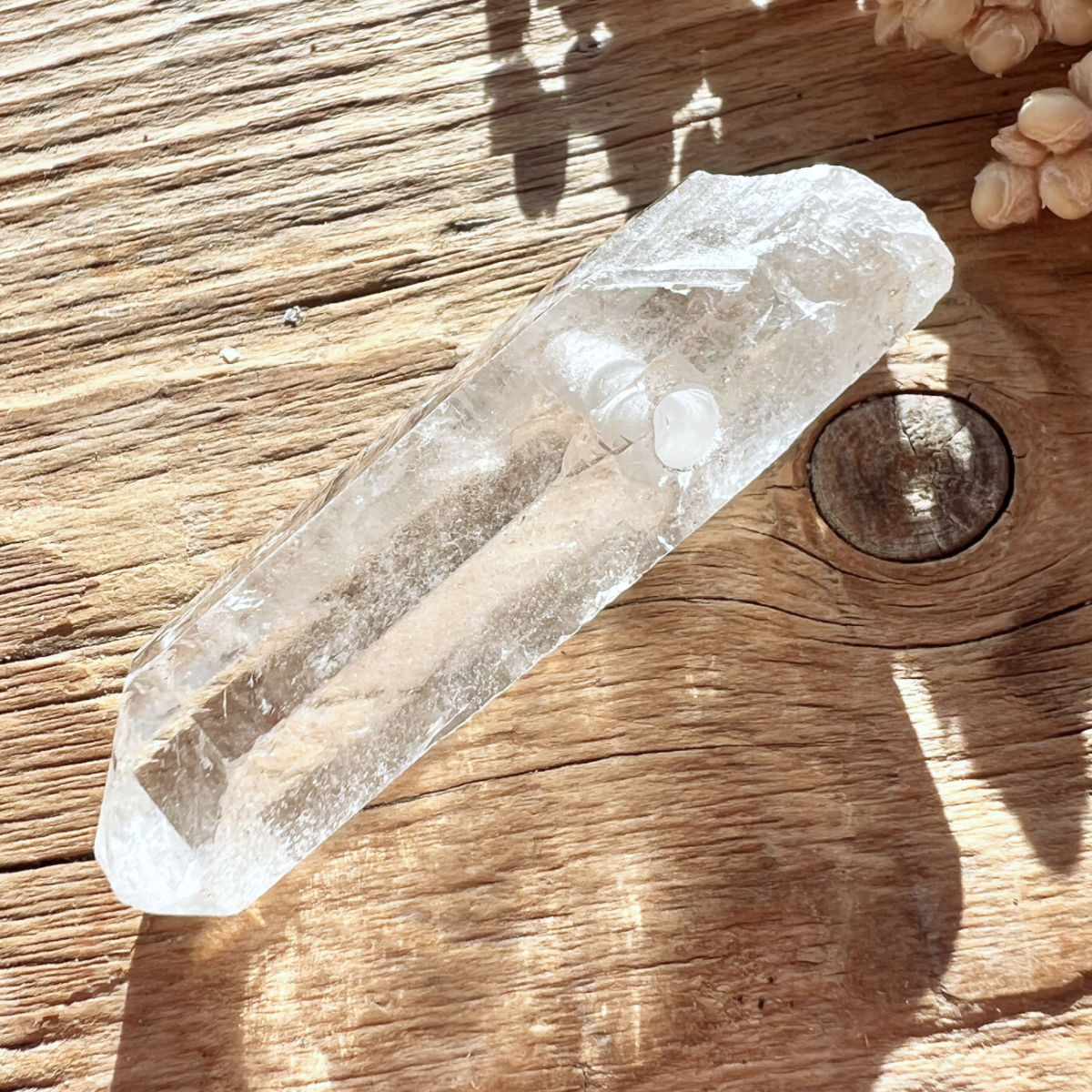 Bergkristallspitze Anhänger - DIY SPIRIT #