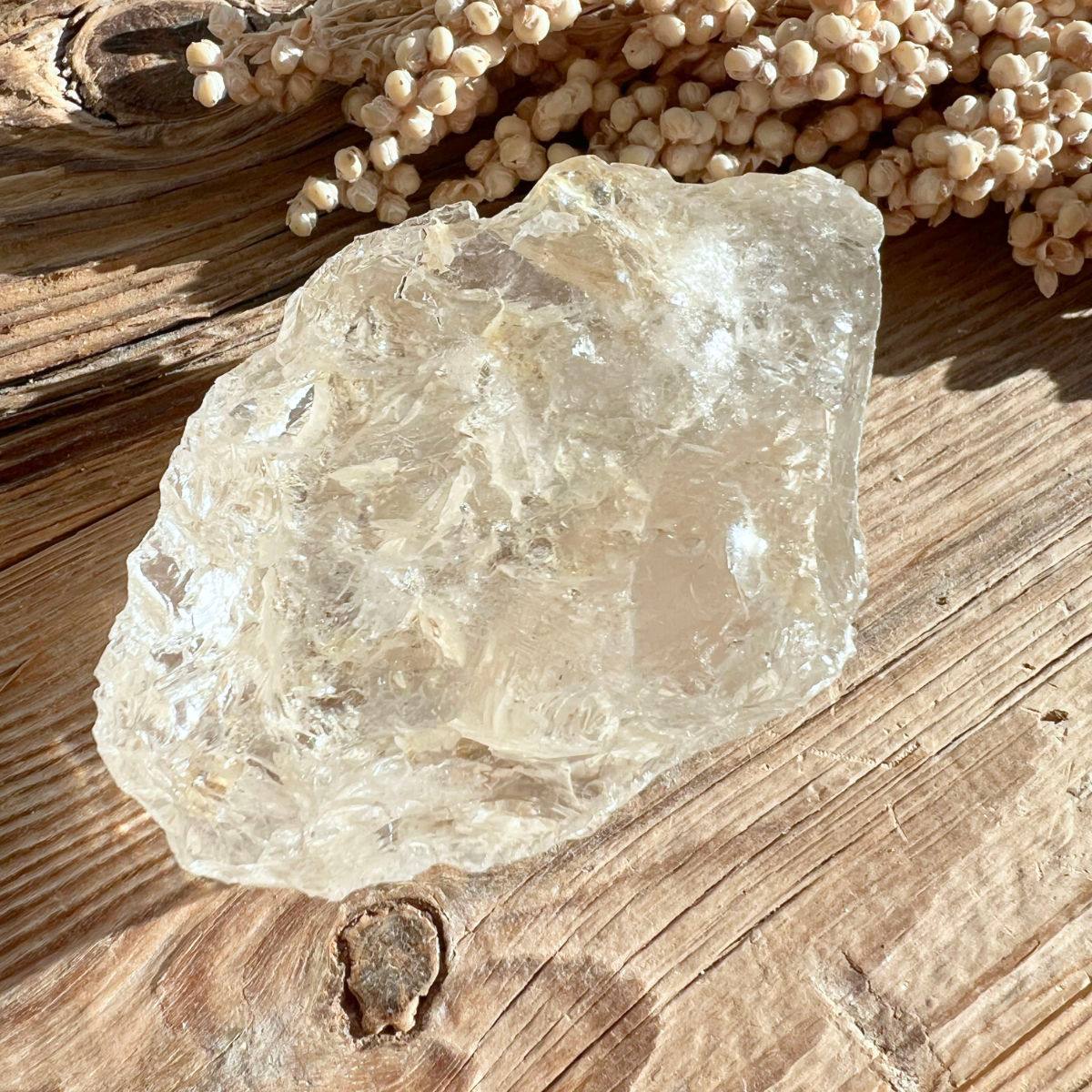 Bergkristall Anschliff - DIY SPIRIT #