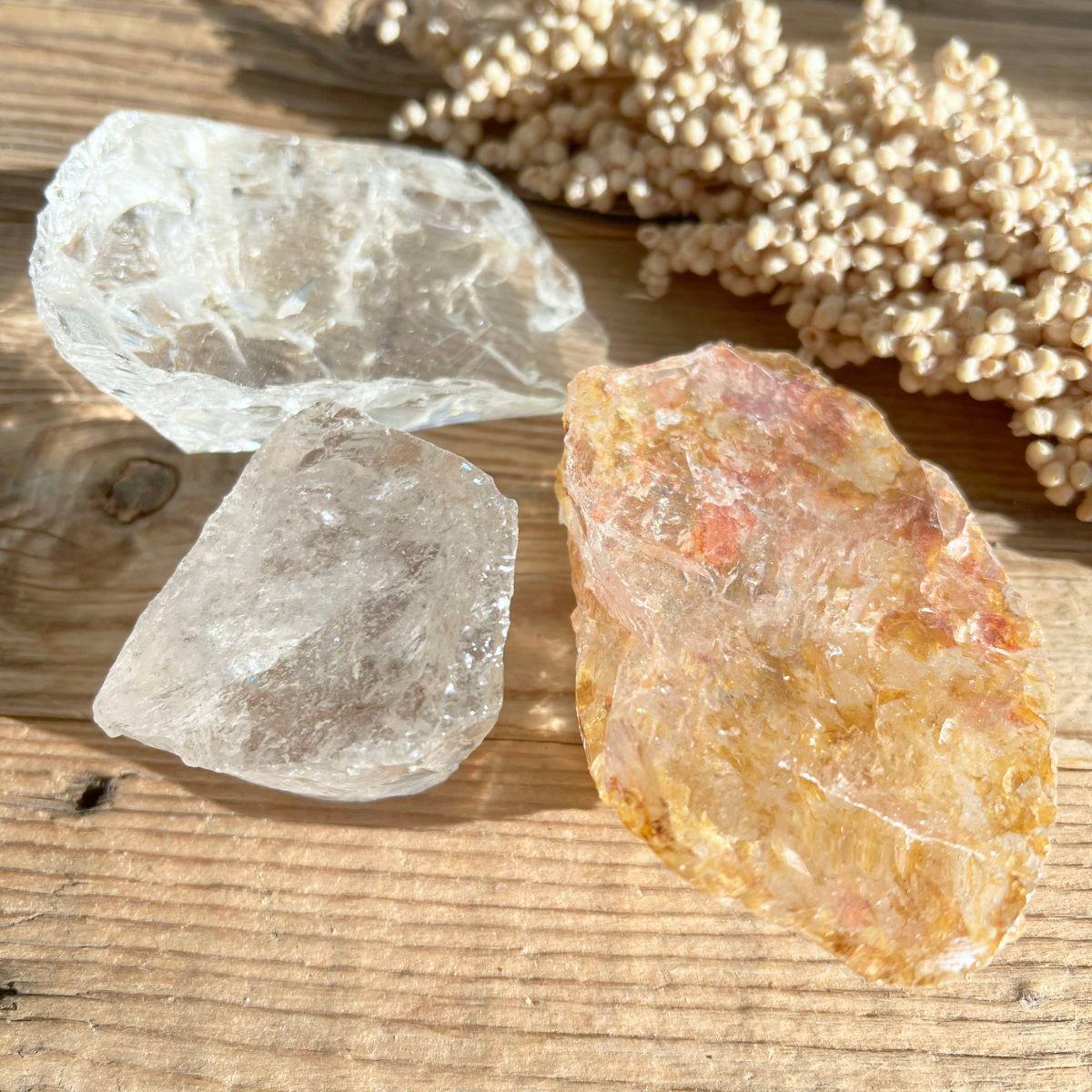 Bergkristall Anschliff - DIY SPIRIT #