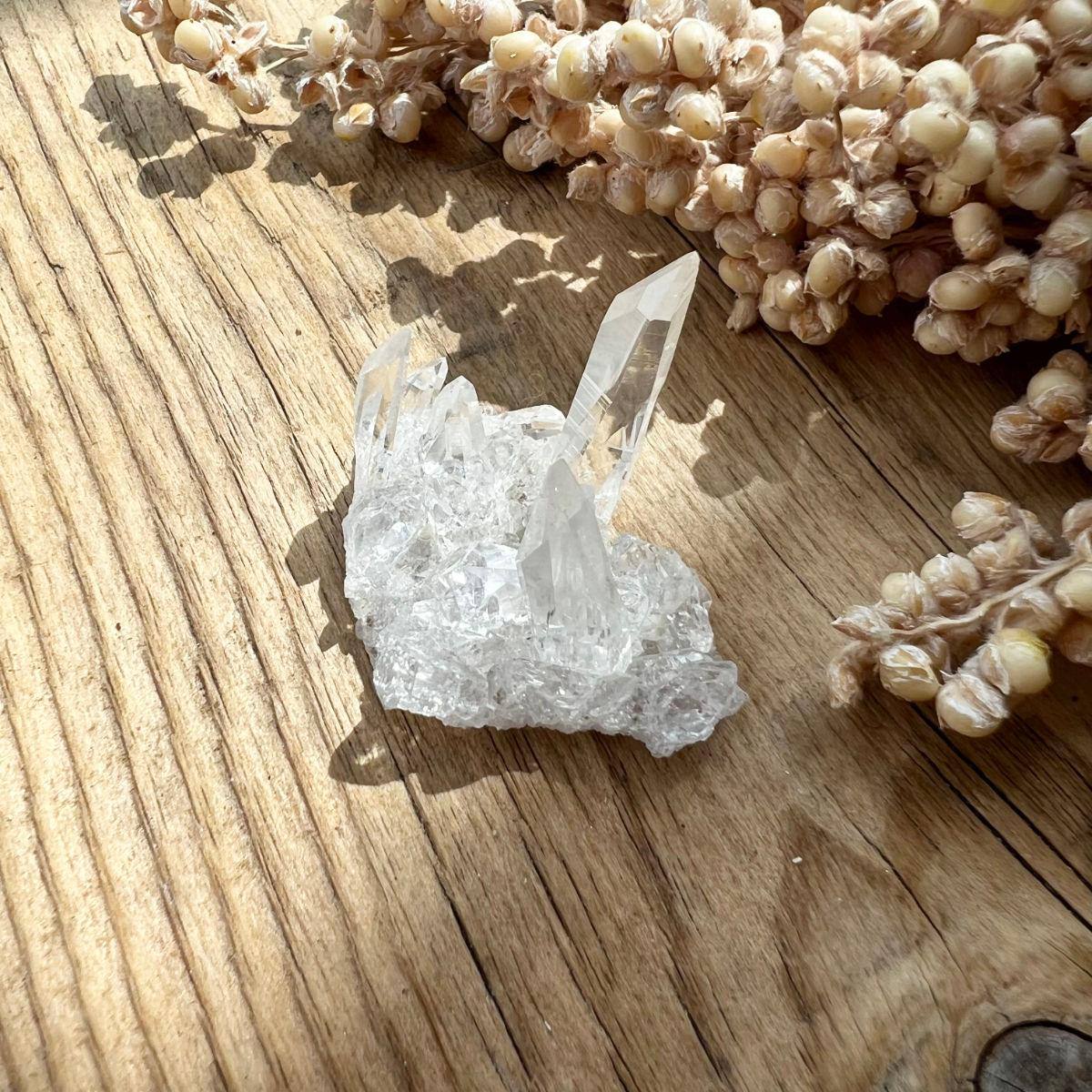 Bergkristall Stufe (XS) - DIY SPIRIT