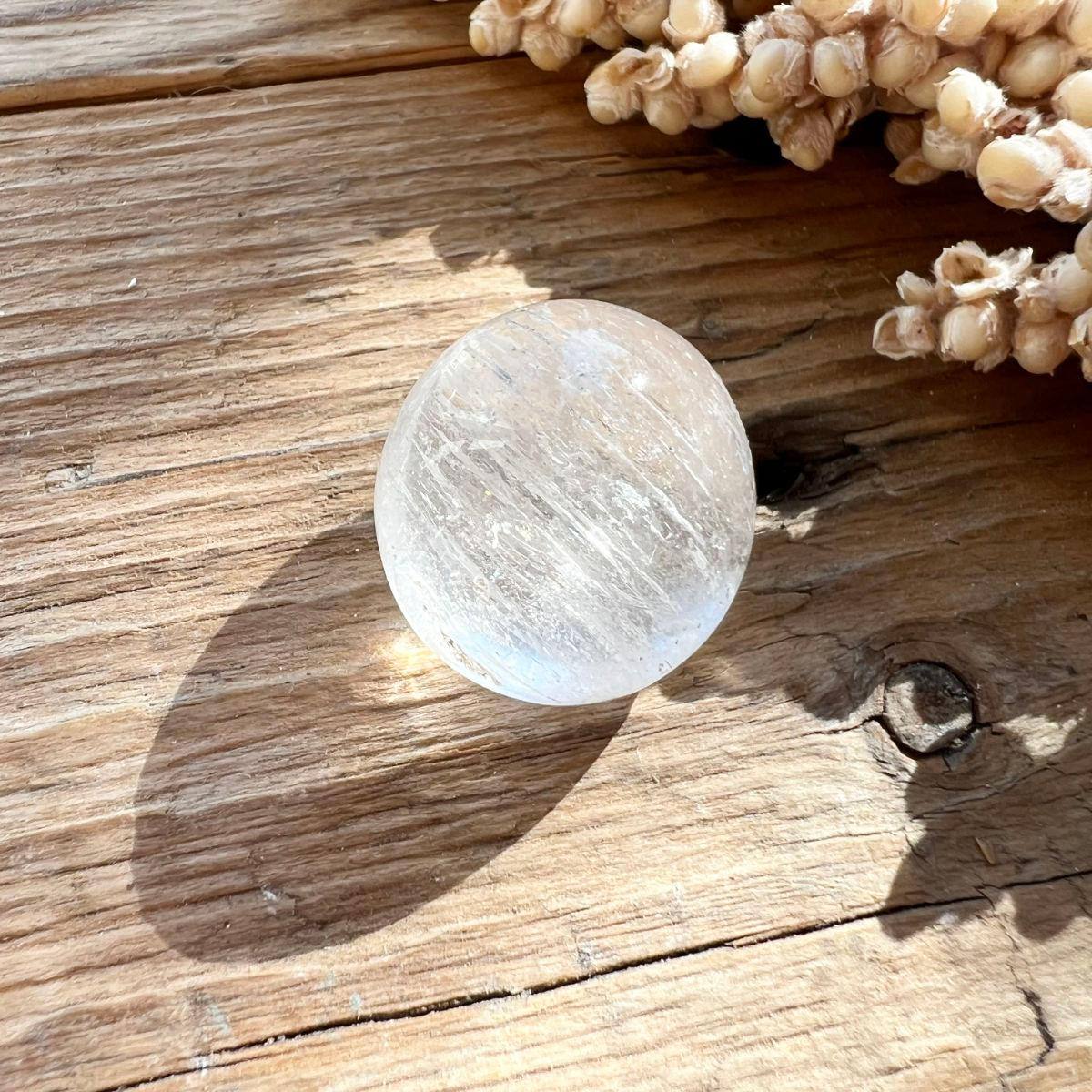 Bergkristall Trommelstein - DIY SPIRIT #