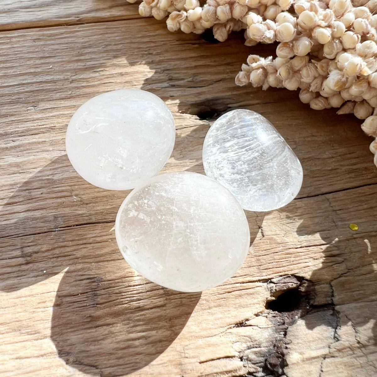 Bergkristall Trommelstein - DIY SPIRIT #