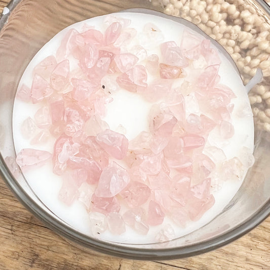 Rosenquarz Chips - DIY SPIRIT #