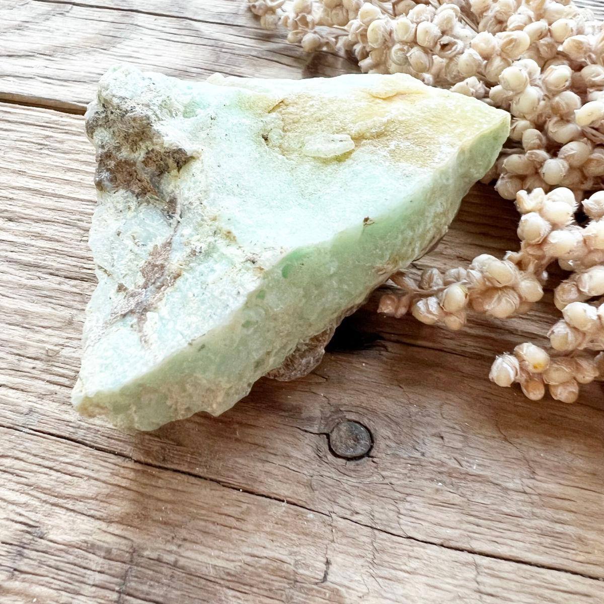 Chrysopras Rohstein