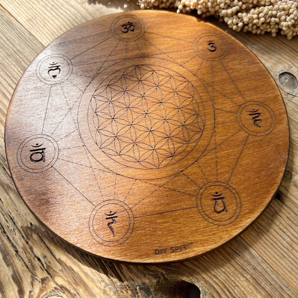Crystal Grid Board (Chakra) - DIY SPIRIT