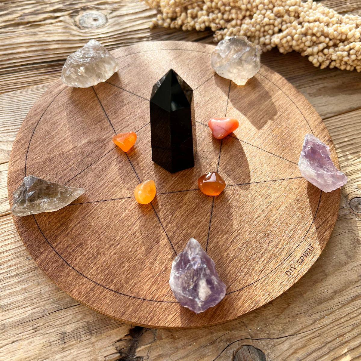 Crystal Grid Board (Pentagramm) - DIY SPIRIT #