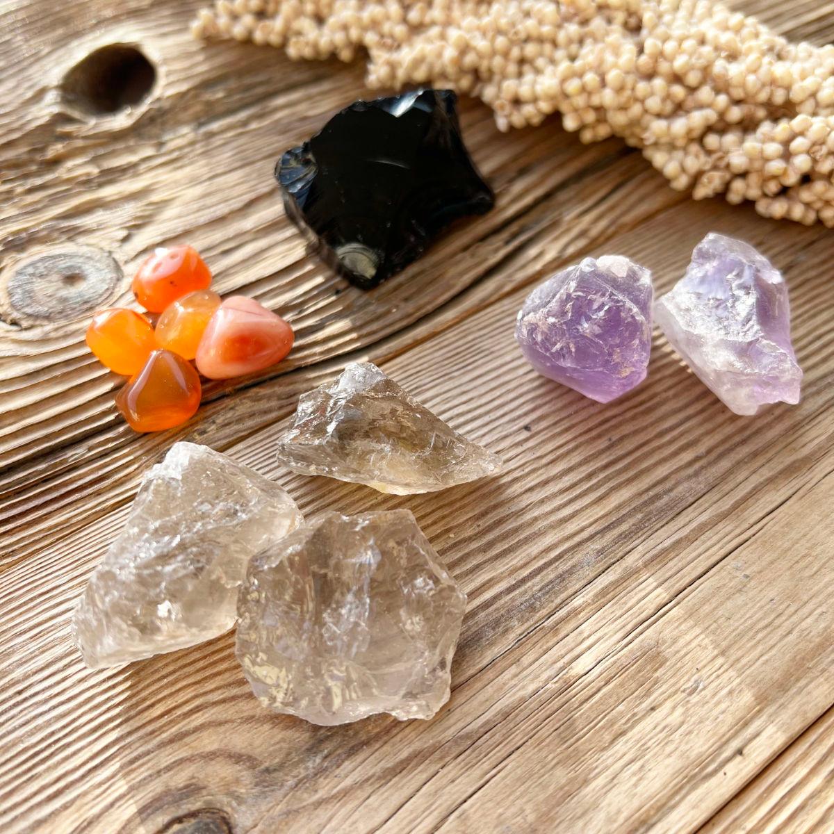 Samhain Crystal Grid Set