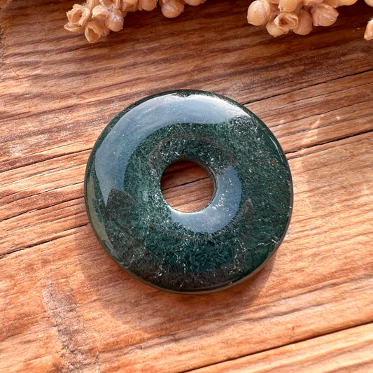 Heliotrop Donut-Anhänger