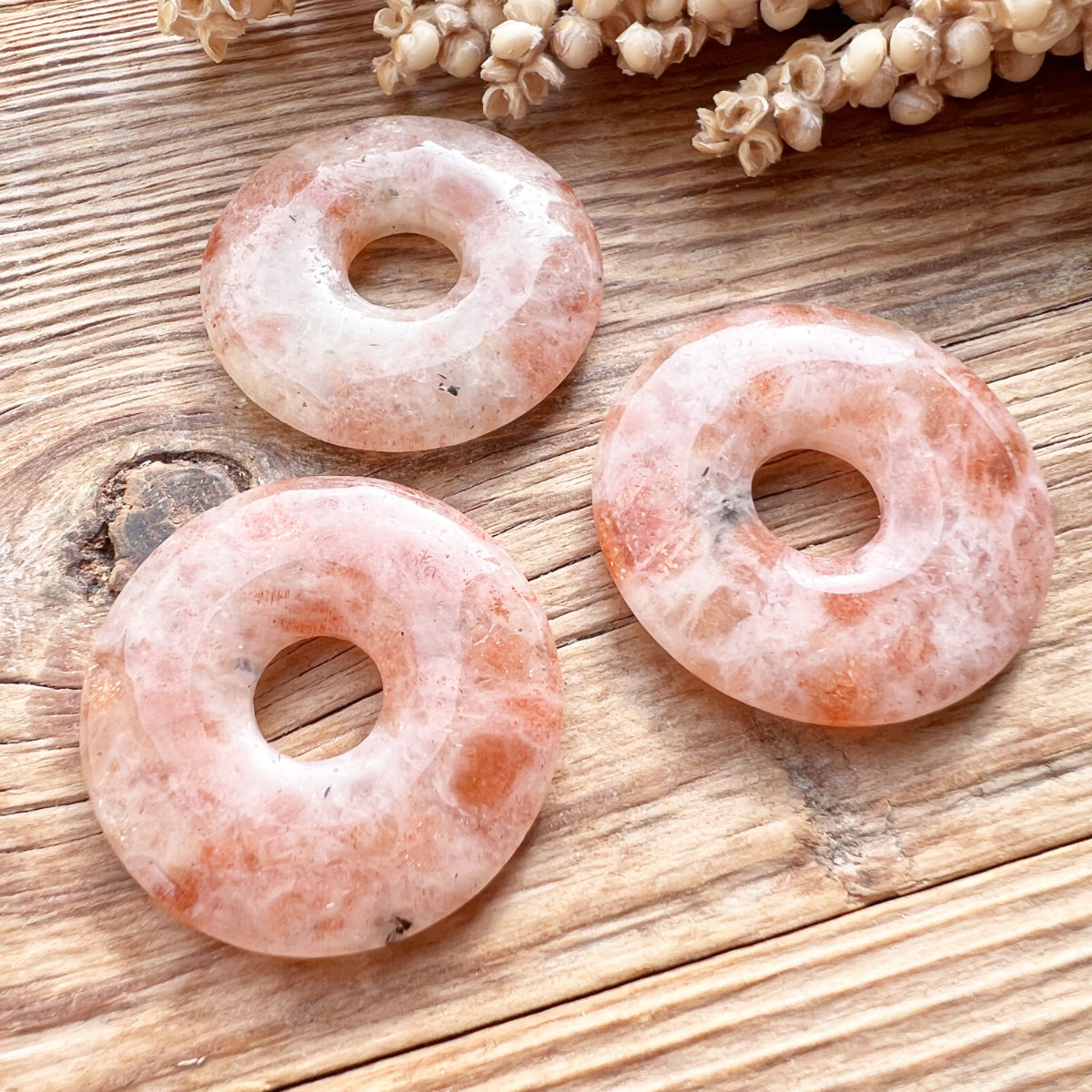 Sonnenstein Donut-Anhänger