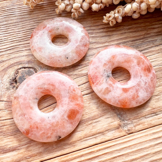 Sonnenstein Donut-Anhänger