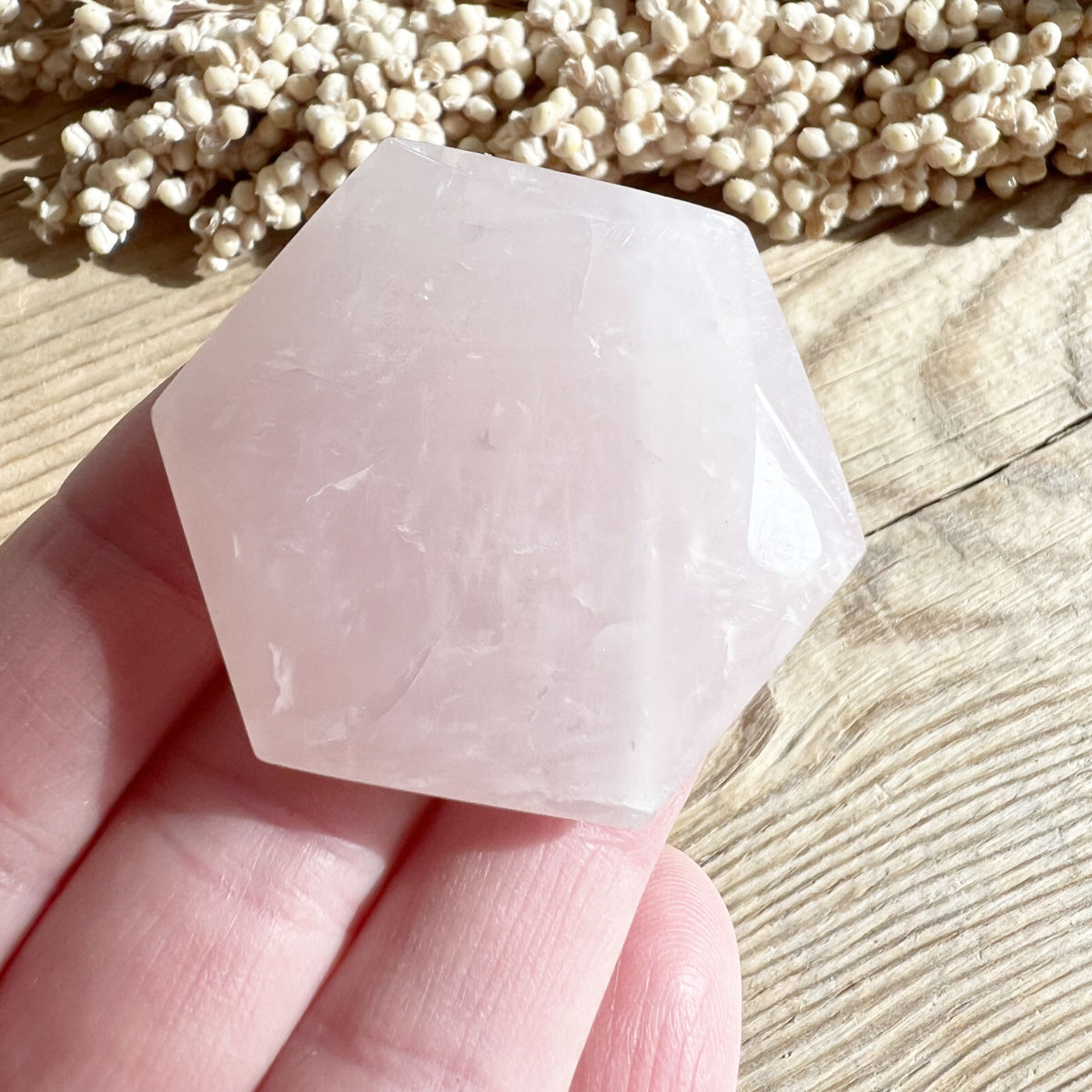 Rosenquarz Feenstein - DIY SPIRIT #