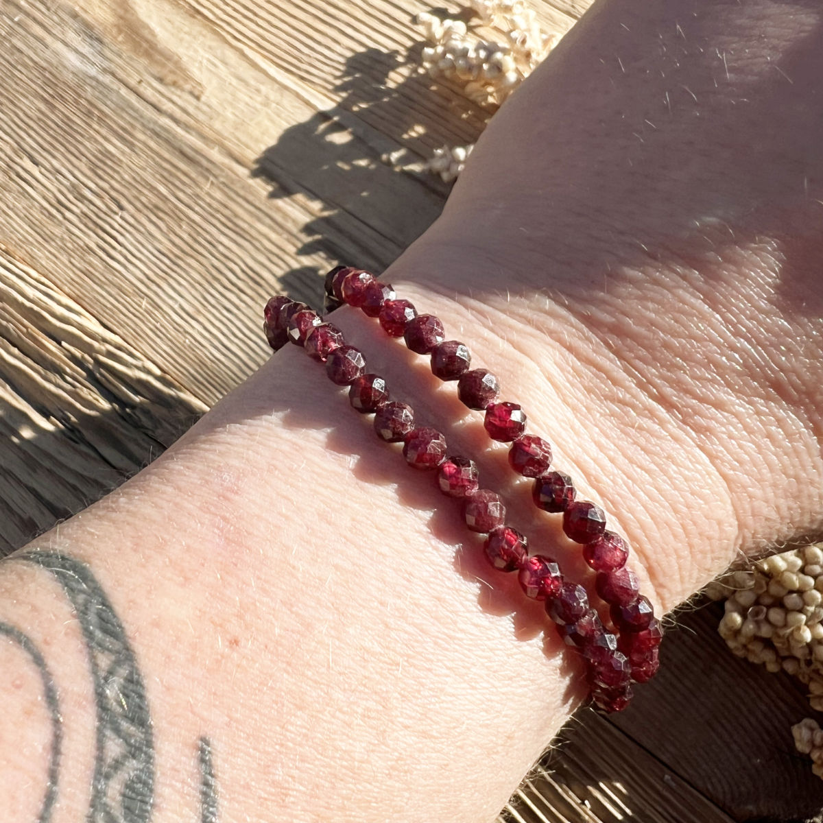 Granat Armband - DIY SPIRIT #