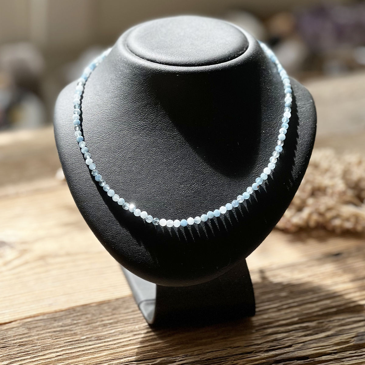 Aquamarin Perlenkette - DIY SPIRIT #