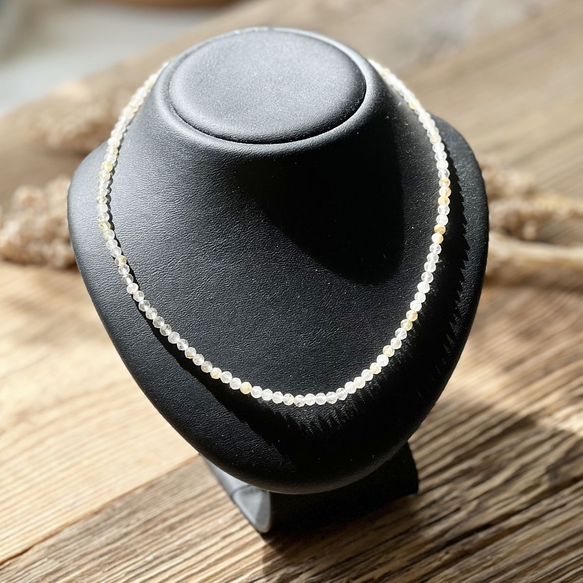 Rutilquarz Perlenkette - DIY SPIRIT #