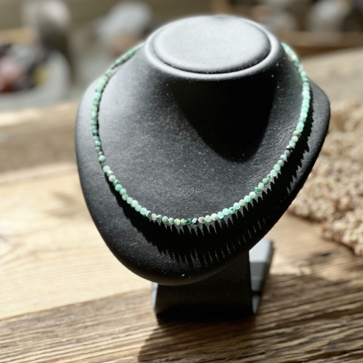 Smaragd Perlenkette - DIY SPIRIT #