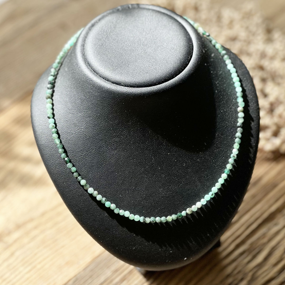 Smaragd Perlenkette - DIY SPIRIT #