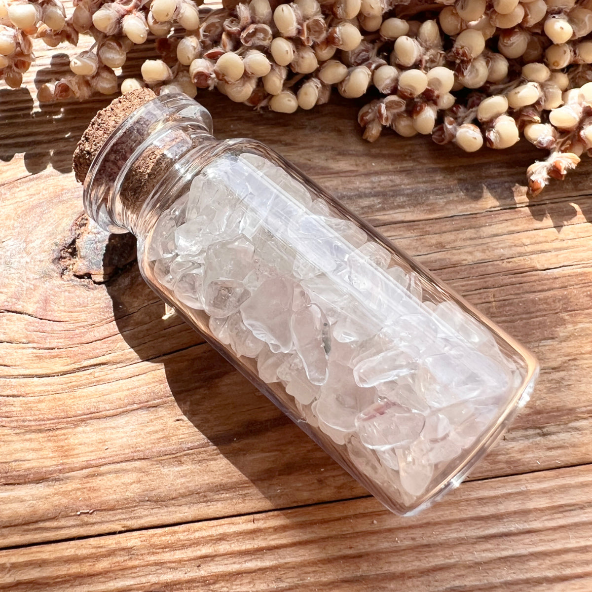 Intention Jar Bergkristall