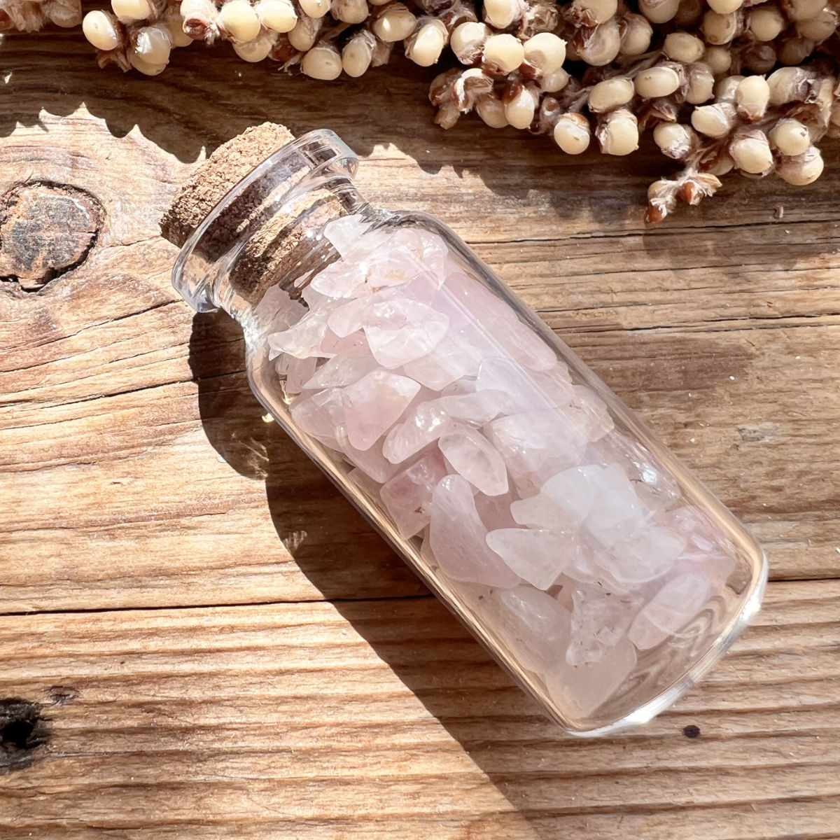 Intention Jar Rosenquarz