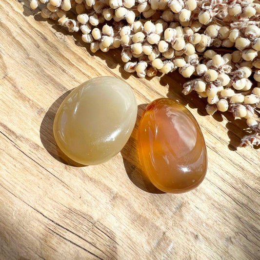 Karneol (gebr.) Anhänger - DIY SPIRIT #