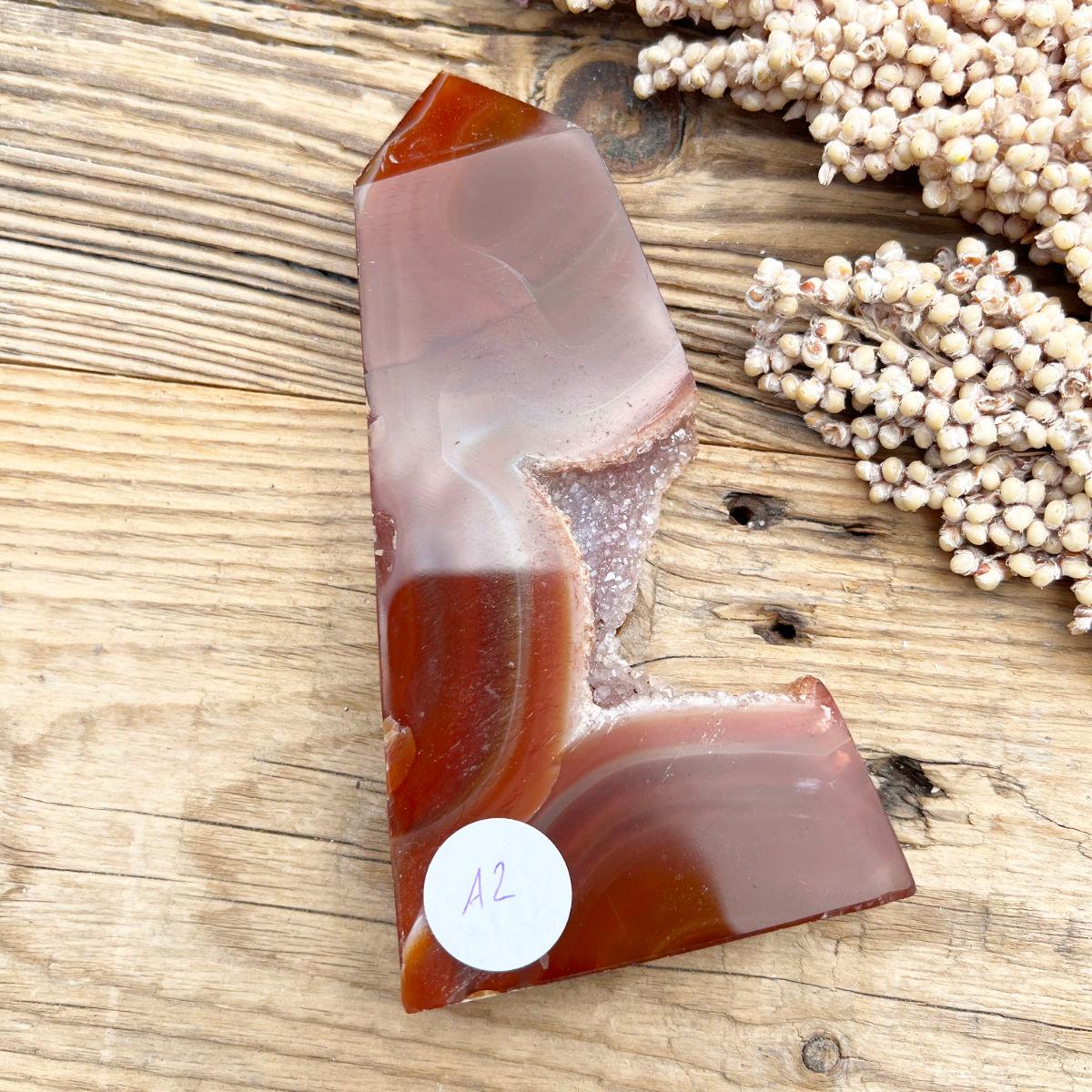 Karneol (Druzy) Spitze