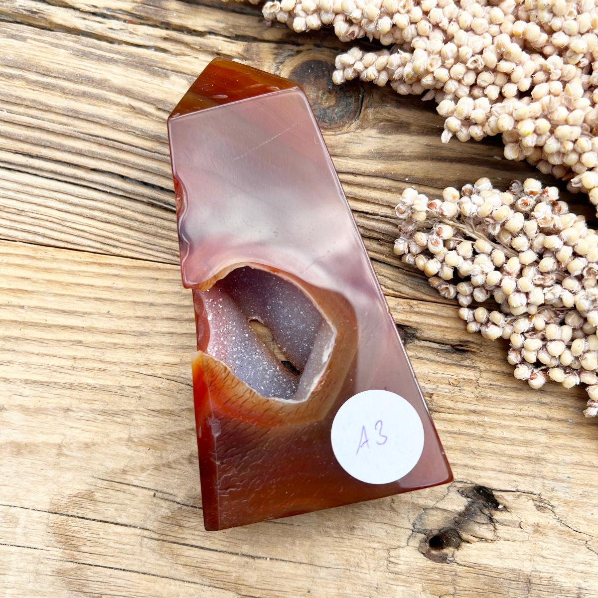 Karneol (Druzy) Spitze