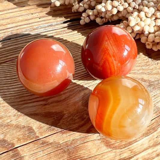 Karneol Kugel - DIY SPIRIT #