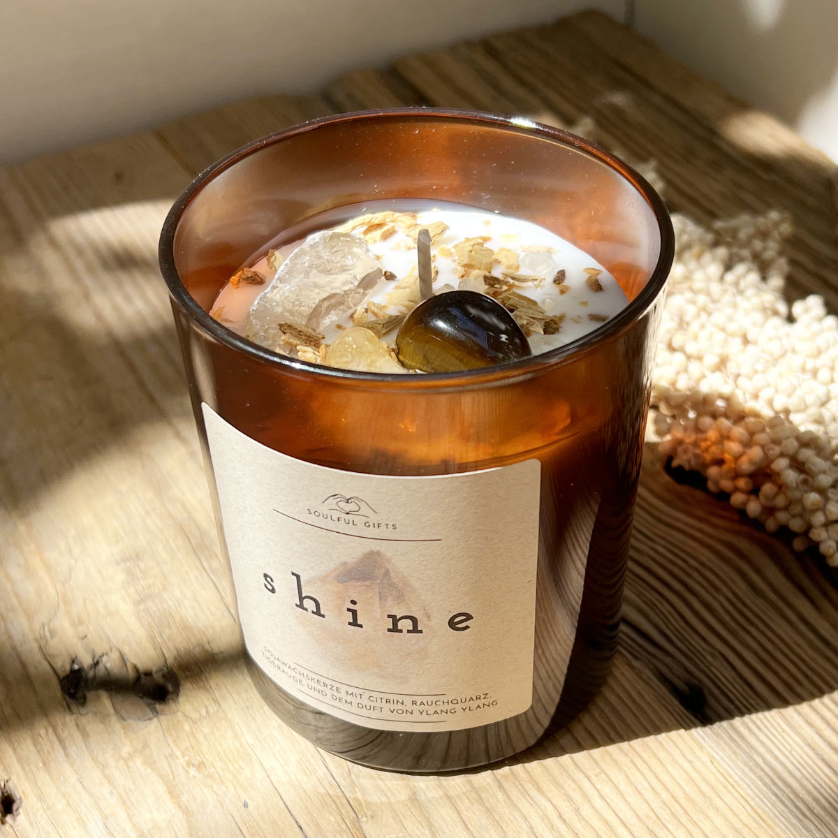 Kristallkerze Shine - DIY SPIRIT #
