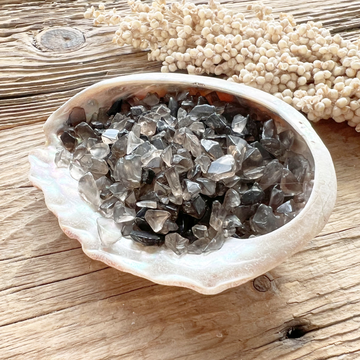 Rauchquarz Chips - DIY SPIRIT #