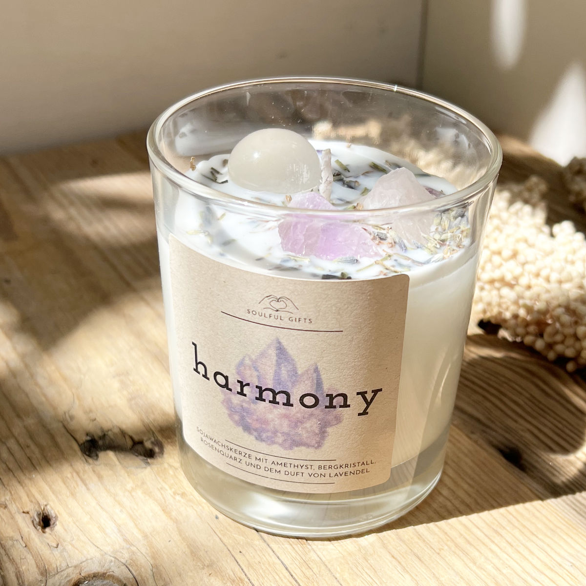 Kristallkerze Harmony - DIY SPIRIT #